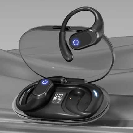 F208 LED Ear-Hook Sports Earbuds