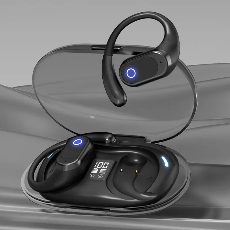 F208 LED Ear-Hook Sports Earbuds